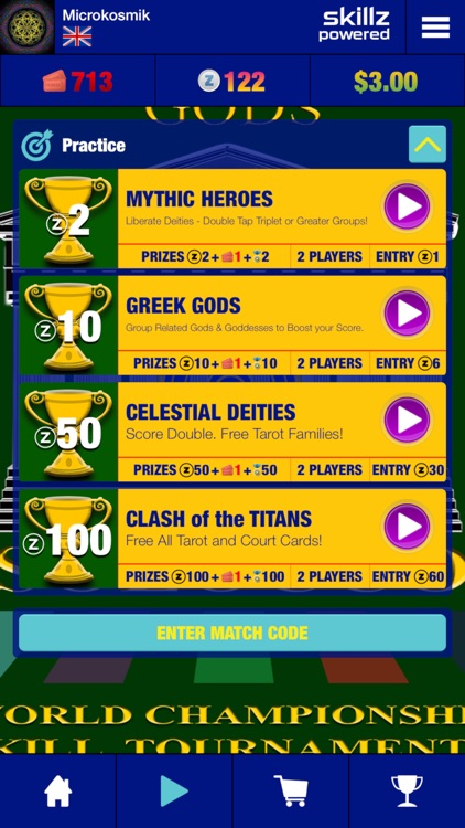 Solitaire of the Gods, SOLOCCO screenshot-6