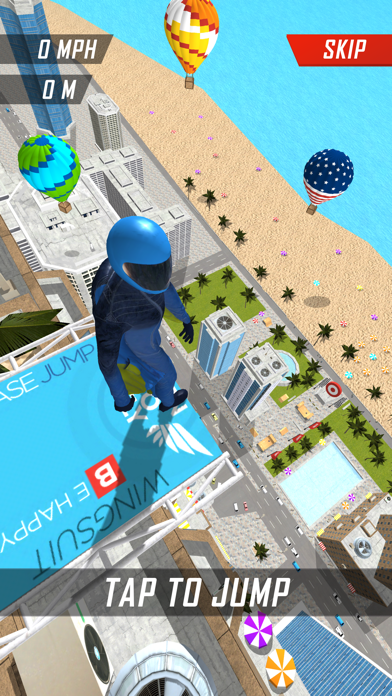 Base Jump Wing Suit Flying Screenshot