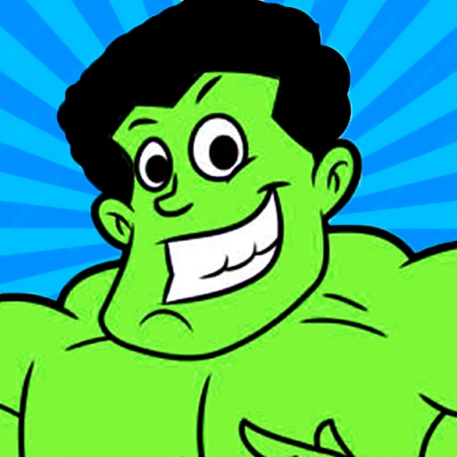 Hulk Smash Monster Superhero Icon