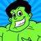 Icon Hulk Smash Monster Superhero