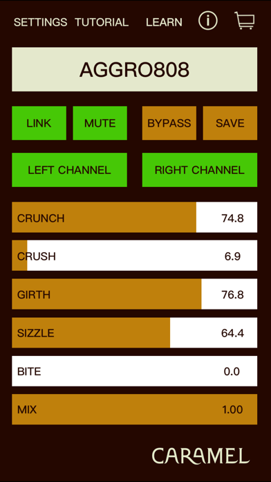 Caramel Mini - Crunch and Crusher Effect Processorのおすすめ画像1