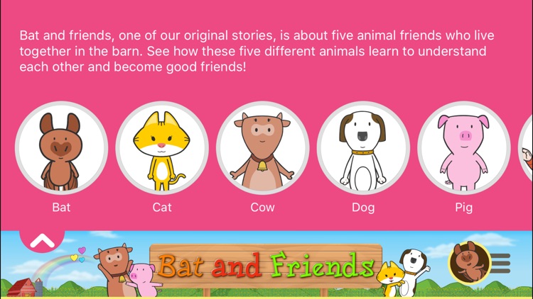 Bat and Friends - Little Fox Storybook