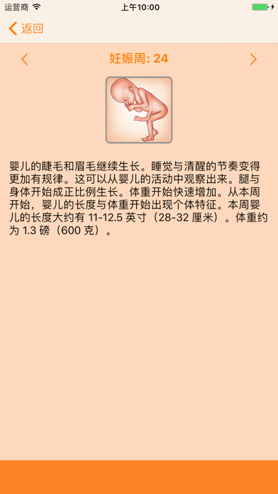 WomanLog Pregnancy Calendar screenshot