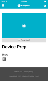 ColoplastMD screenshot