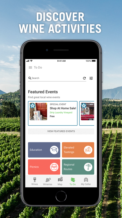 Wines of BC Explorer Screenshot