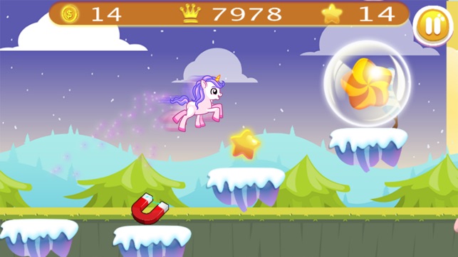 My pretty Pony Run in candy world(圖3)-速報App