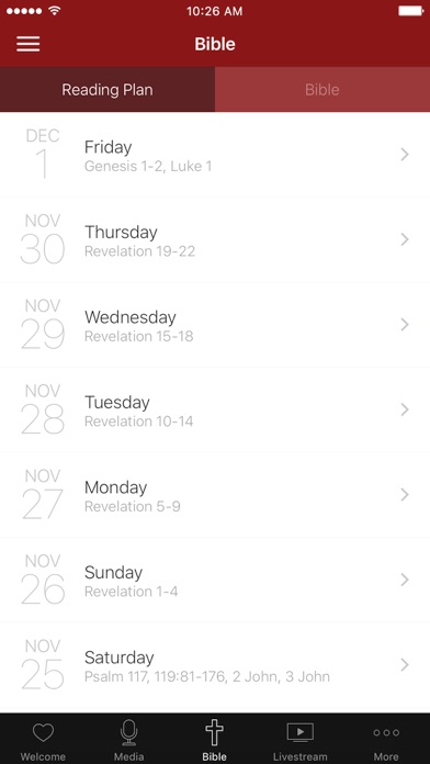 Word of Faith Love Center iPhone screenshot 3 - Education app
