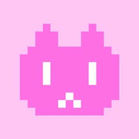 Glitch Cats app icon - Stickers app for iPhone