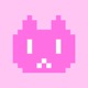 Glitch Cats app icon - Stickers app for iPhone