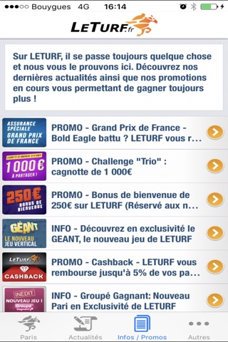 LETURF - Placez vos paris sur les courses screenshot 4