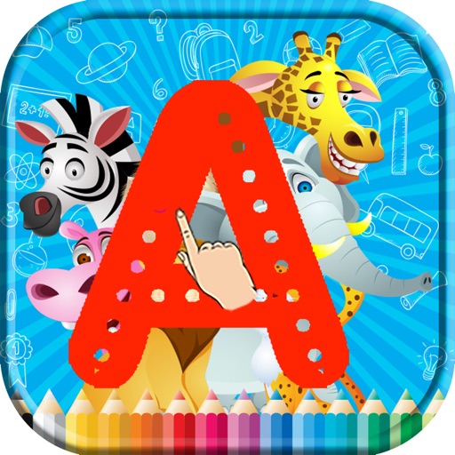 ABC Tracing and Puzzle Game Icon
