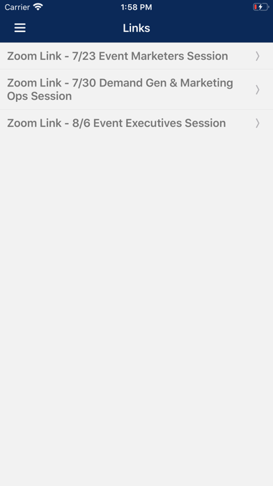 Certain, Inc. Events Screenshot