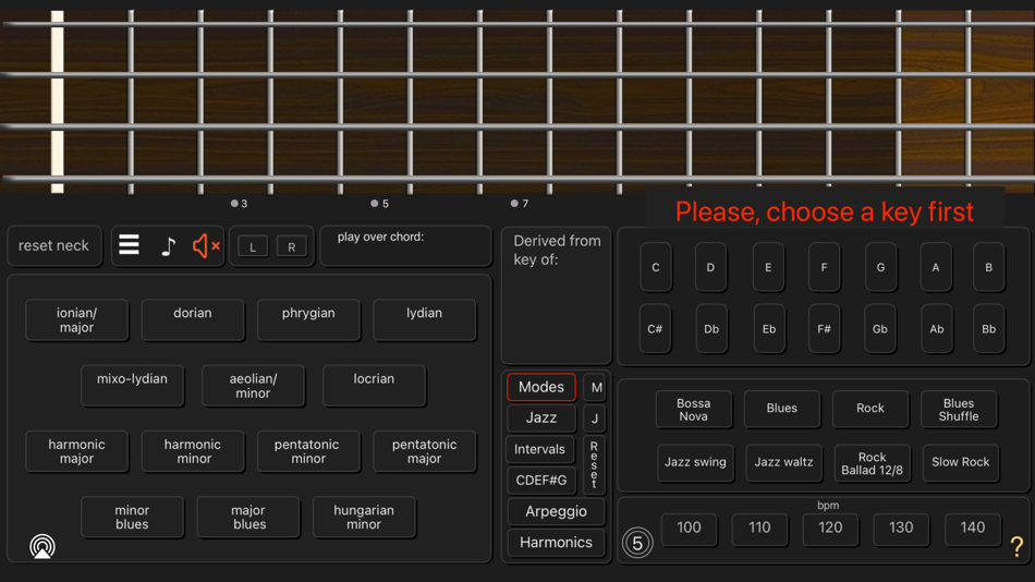 Bass Guitar Colour Scales - 2.2 - (iOS)