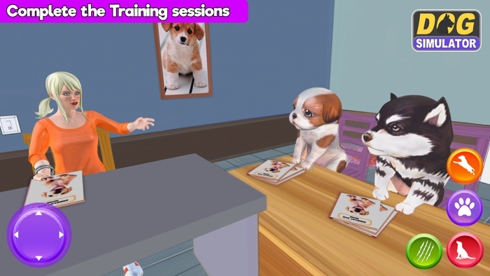 My virtual dog simulator