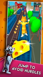 Subway Tom - Cheese Chase Run screenshot #5 for iPhone