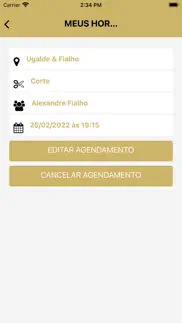 How to cancel & delete ugalde & fialho barbearia 3