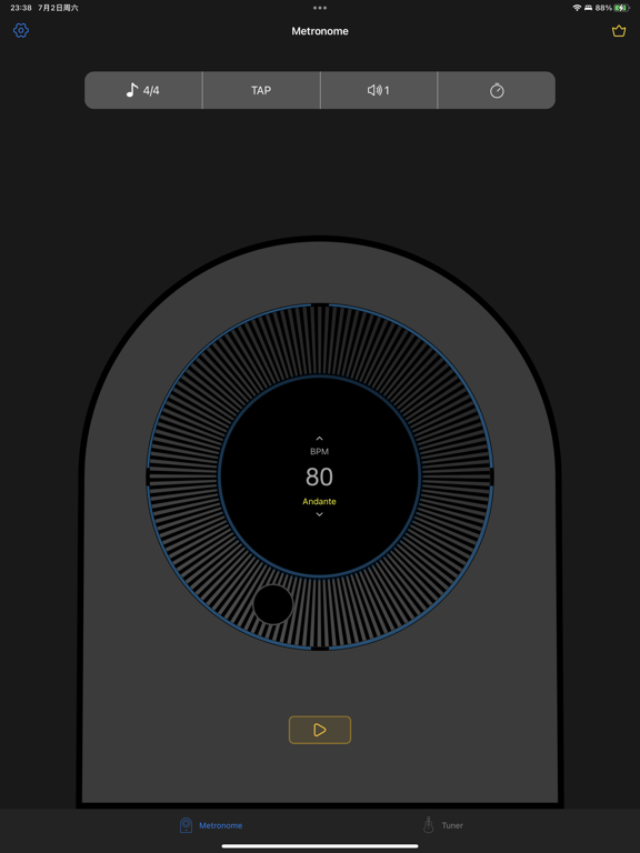 Music Metronome & Guitar Tuner