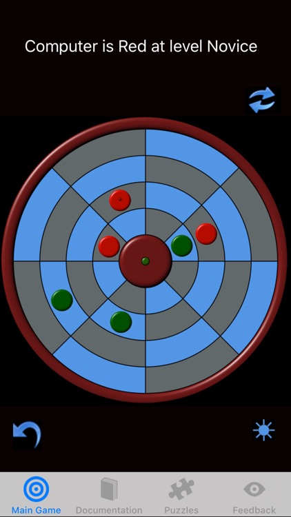 Circular Tic Tac Toe