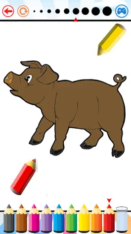 Game screenshot Animals Cute Coloring Book for kids - Drawing game apk