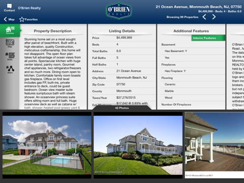 O'Brien Realty for iPad screenshot 4