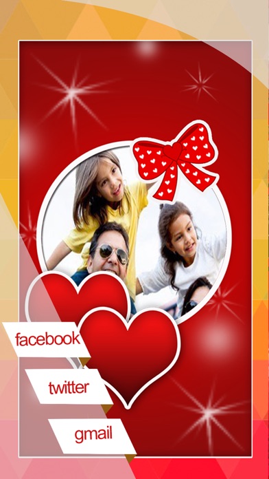 Valentine's Day Love Cards -Add colla Pic to Frameのおすすめ画像5