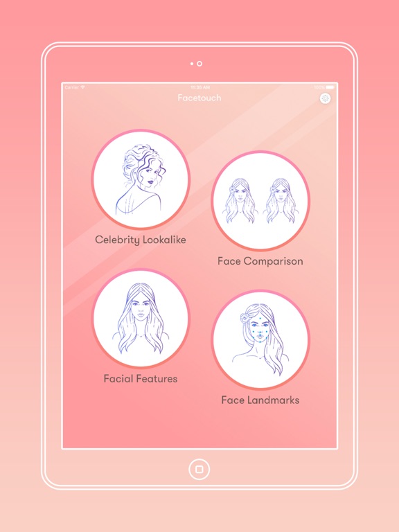 Screenshot #4 pour FaceTouch - Find your celebrity lookalike & more..