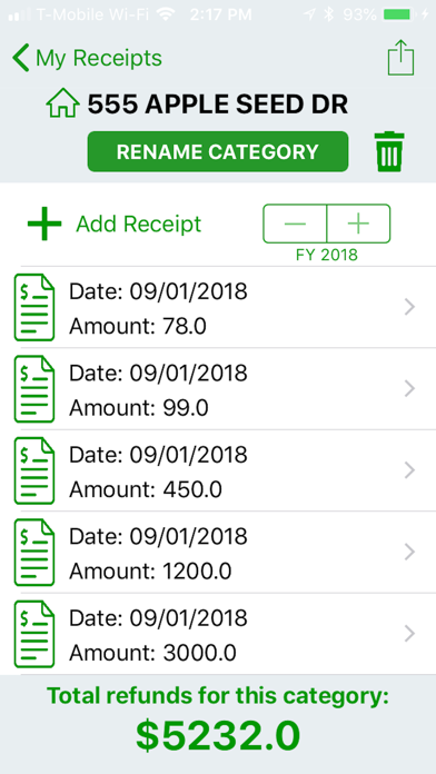 Receipt Genius Screenshot
