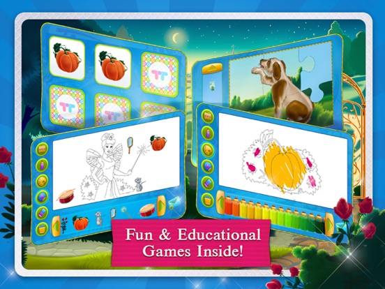 Cinderella Fairy Tale HD iPad app afbeelding 4