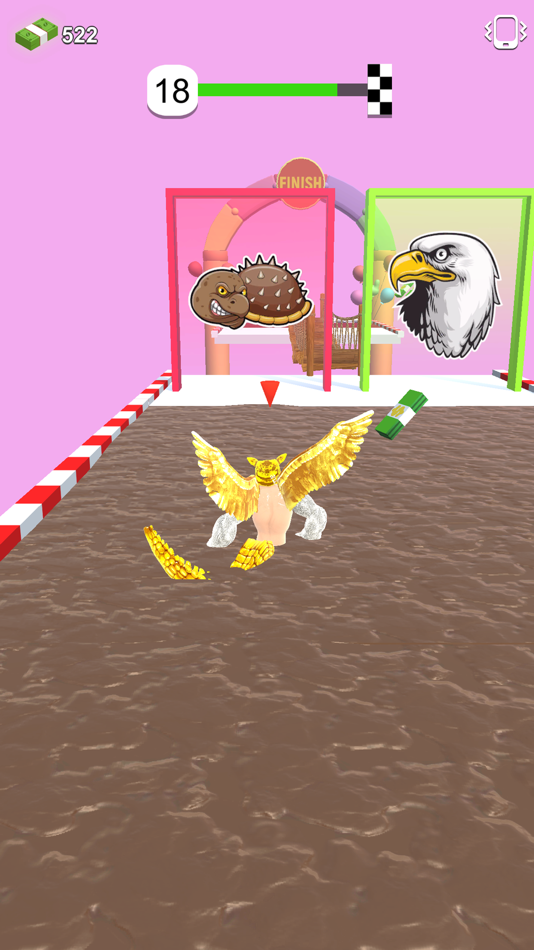 #6. Mutant Run 3D (iOS) Podle: Xiamen Sixcube Information Technology Co., Ltd.