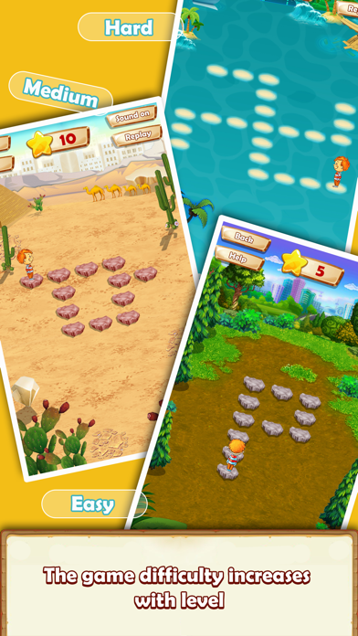 Screenshot #1 pour Find Right Way - Jump Rocks