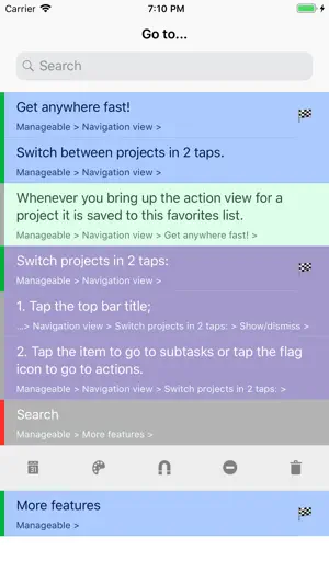 Manageable: Nested ToDo Lists screenshot 3