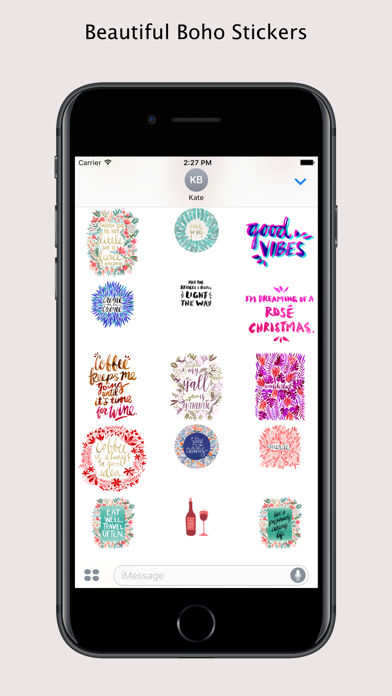 Boho - Redbubble sticker pack Screenshot 2 - AppWisp.com