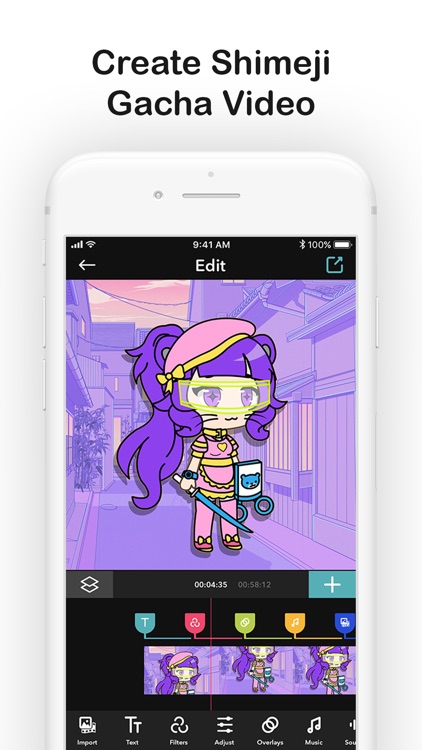 Shimeji Gacha Cute Video Maker on the App Store