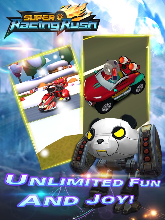 Super Racing Rush iPad screenshot