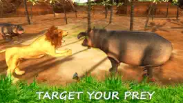 Game screenshot Симулятор дикого льва - охотник за животными джунг hack