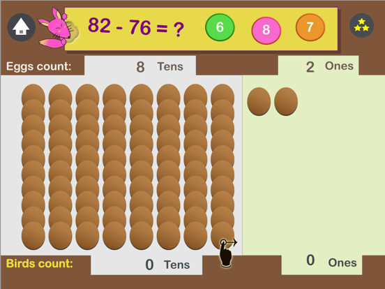 Screenshot #6 pour Subtraction with regrouping