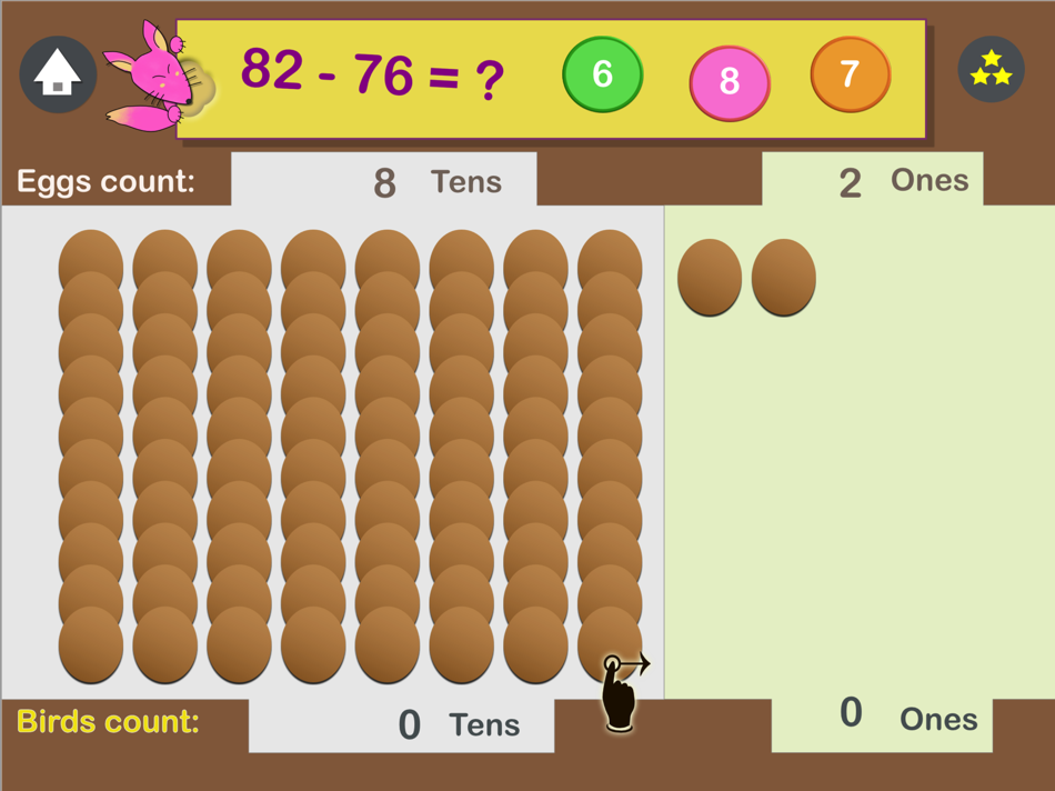 #3. Subtraction with regrouping (iOS) 由: Red Hong