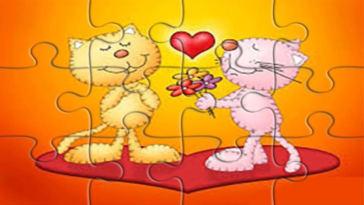Education Game With Cute Anime jigsaw Puzzle