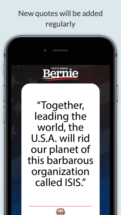 Screenshot #3 pour Texts From Bernie Sanders