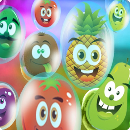 Bubbles Fruite crush Free Icon