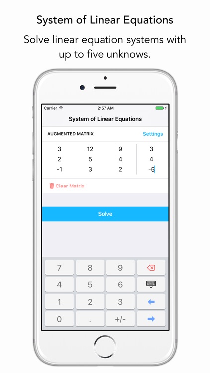 MatrixJoy – The Linear Algebra Calculator Kit screenshot-3