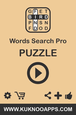 Word Search Pro words finder Puzzleのおすすめ画像2