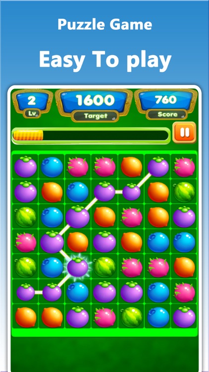 Fruit Dash Puzzle Mania Legends - Match 3 Game