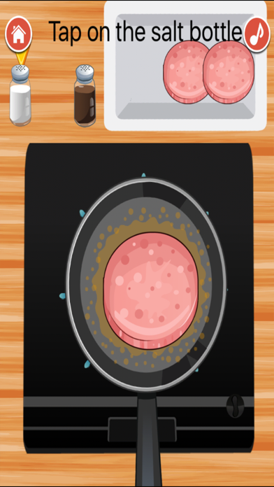 Screenshot #1 pour Burger Maker Kids Gmaes
