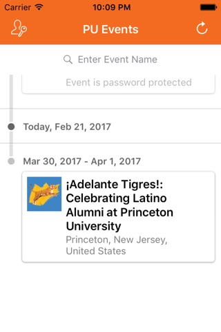 Princeton Events screenshot 2