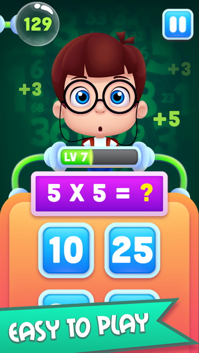 How to cancel & delete Easy Math for Kids - Addition, Subtraction & More from iphone & ipad 1