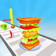 Sandwich Stack Rush 3D