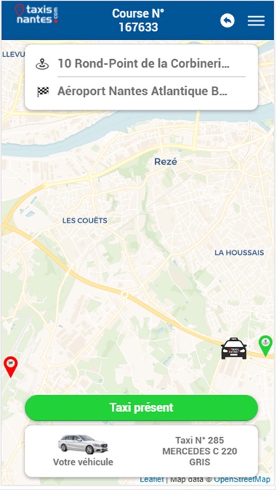 Taxi Nantes Screenshot