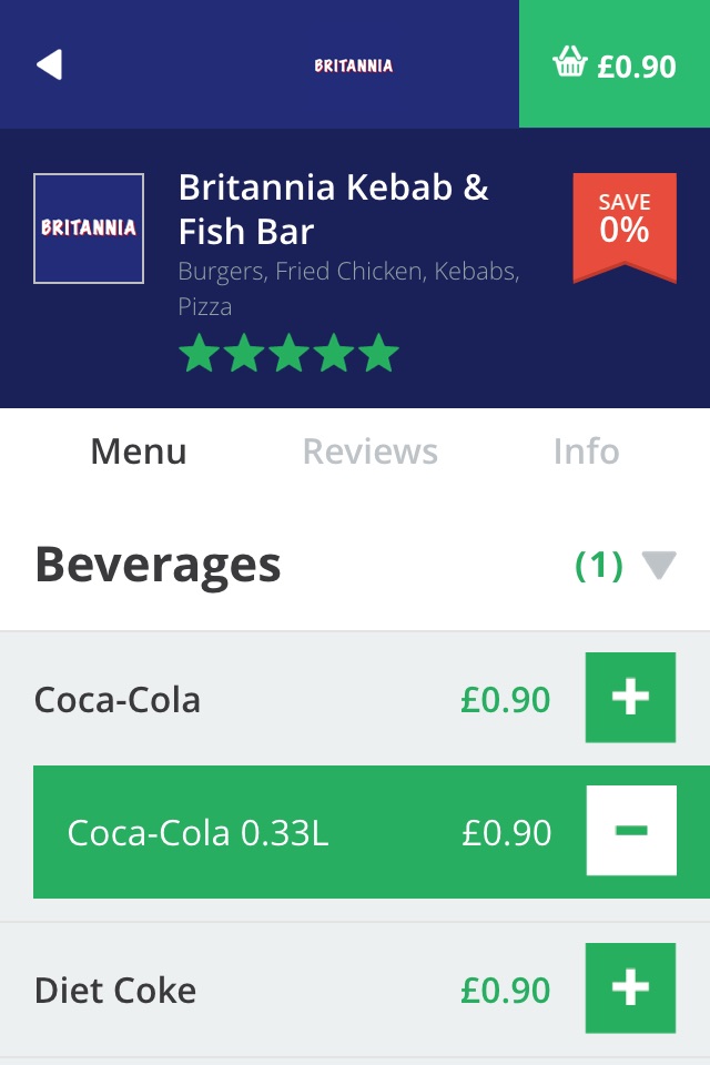 Britannia Kebab & Fish Bar screenshot 4