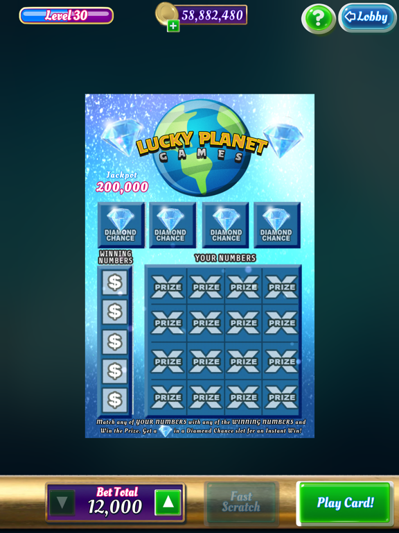 Screenshot #4 pour Scratch Off Lottery Casino